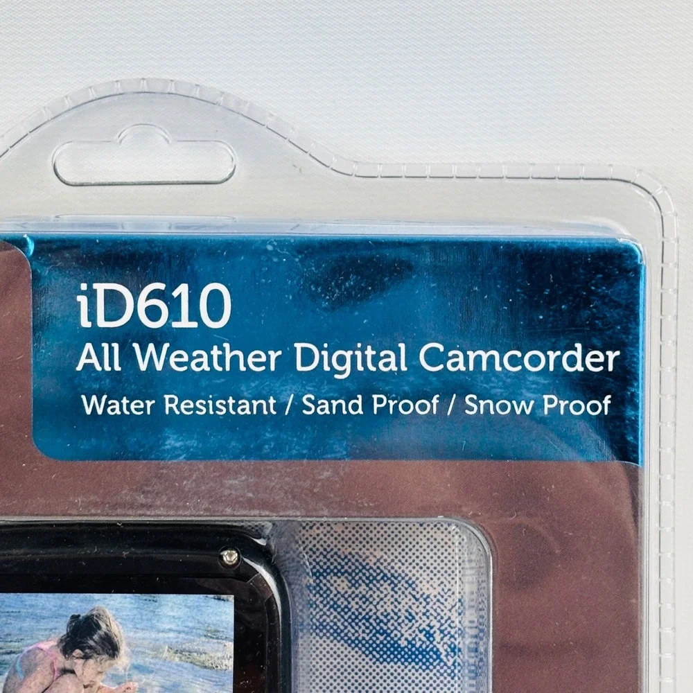 Polaroid iD610 All Weather Digital Camcorder Black iD610-BLK Water Resistant New